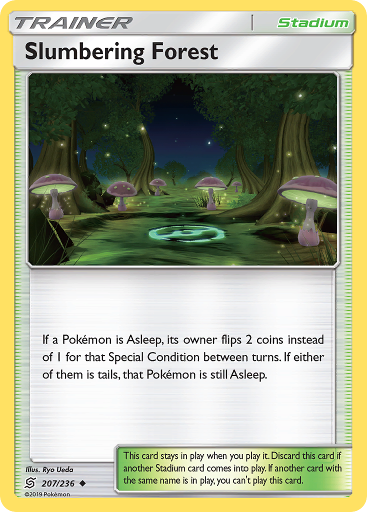 Slumbering Forest (207/236) [Sun & Moon: Unified Minds] | The Gaming-Verse