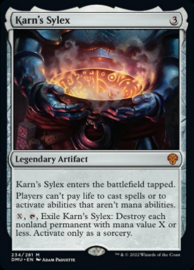 Karn's Sylex [Dominaria United] | The Gaming-Verse