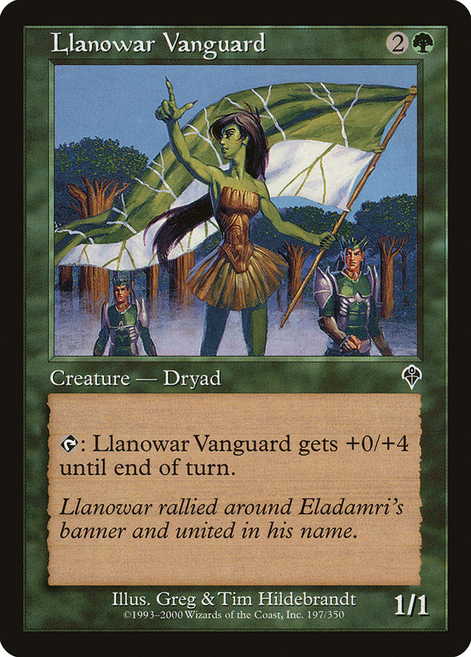 Llanowar Vanguard [Invasion] | The Gaming-Verse