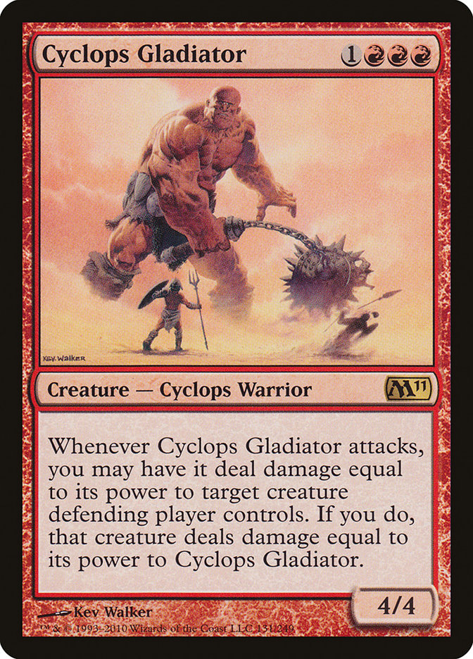 Cyclops Gladiator [Magic 2011] | The Gaming-Verse