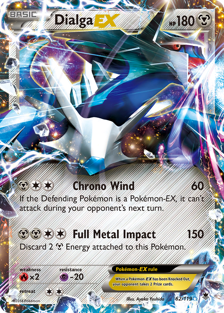 Dialga EX (62/119) [XY: Phantom Forces] | The Gaming-Verse