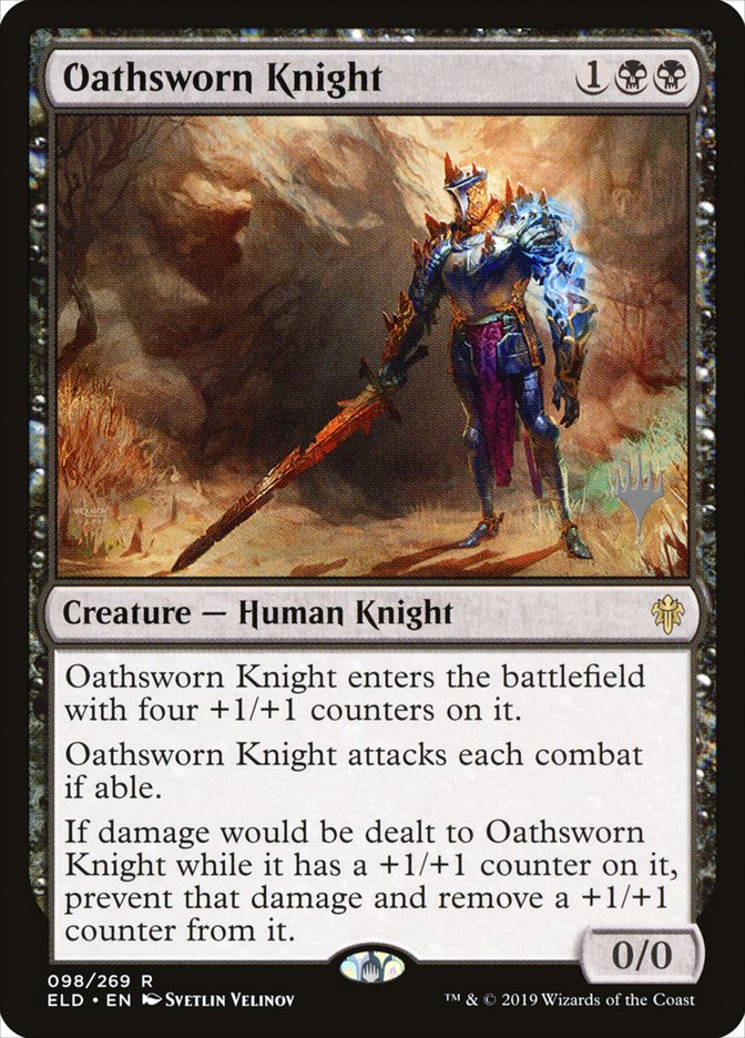 Oathsworn Knight (Promo Pack) [Throne of Eldraine Promos] | The Gaming-Verse