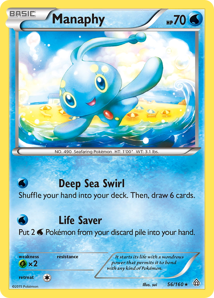 Manaphy (56/160) [XY: Primal Clash] | The Gaming-Verse