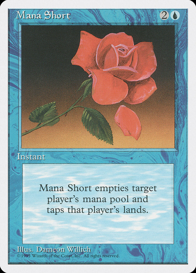 Mana Short [Fourth Edition] | The Gaming-Verse