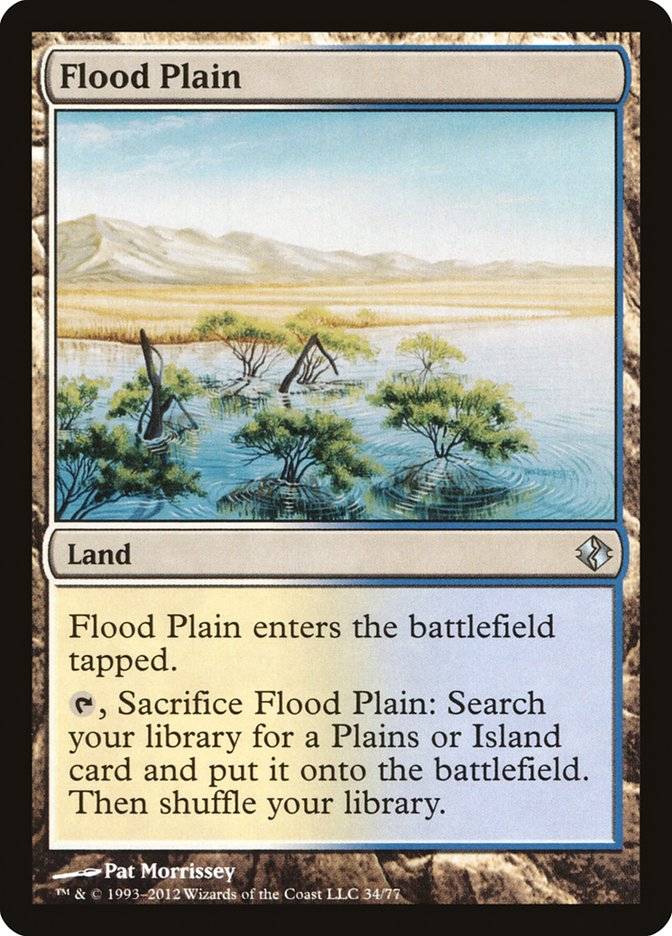 Flood Plain [Duel Decks: Venser vs. Koth] | The Gaming-Verse