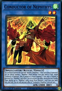 Conductor of Nephthys [PHRA-EN030] Super Rare | The Gaming-Verse