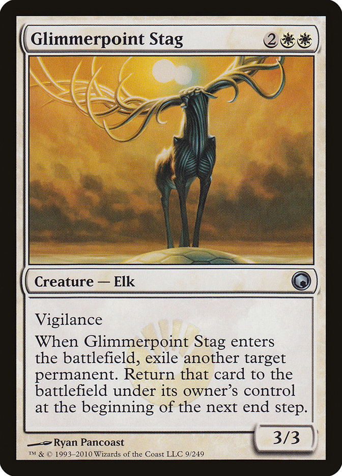 Glimmerpoint Stag [Scars of Mirrodin] | The Gaming-Verse