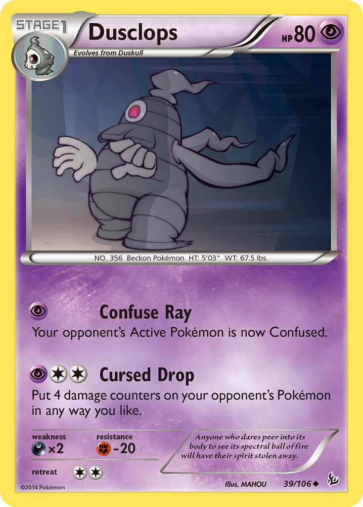 Dusclops (39/106) [XY: Flashfire] | The Gaming-Verse