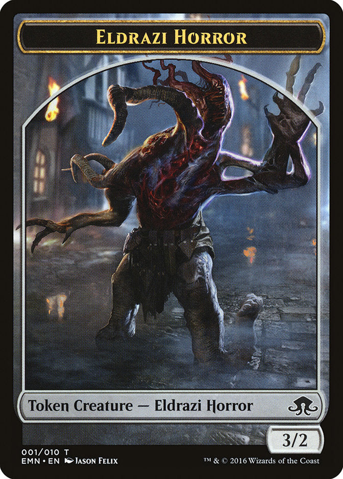 Eldrazi Horror [Eldritch Moon Tokens] | The Gaming-Verse