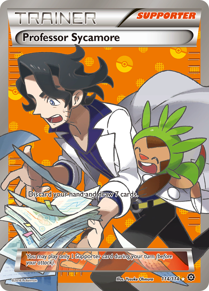 Professor Sycamore (114/114) [XY: Steam Siege] | The Gaming-Verse