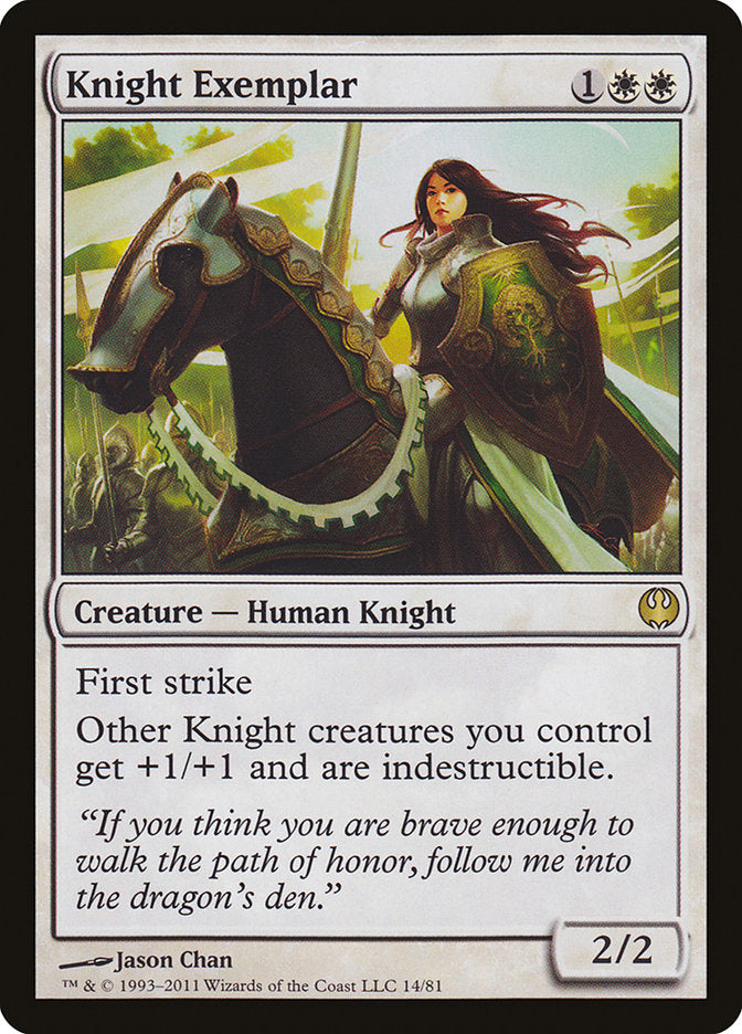 Knight Exemplar [Duel Decks: Knights vs. Dragons] | The Gaming-Verse