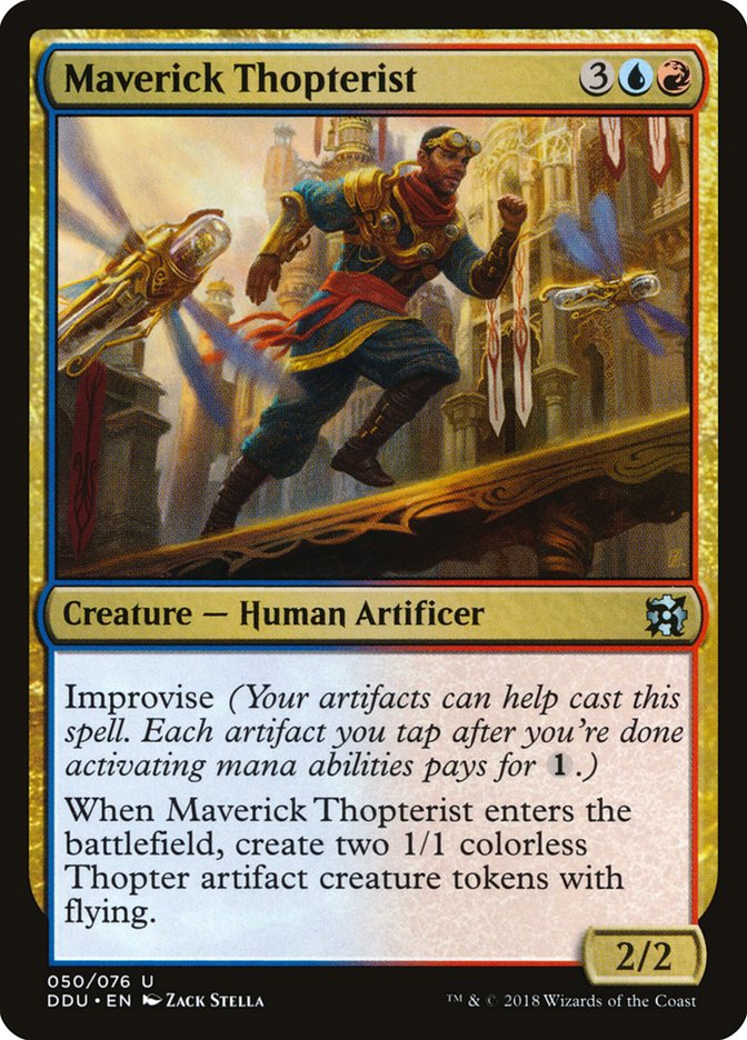 Maverick Thopterist [Duel Decks: Elves vs. Inventors] | The Gaming-Verse