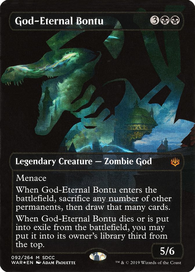 God-Eternal Bontu SDCC 2019 EXCLUSIVE [San Diego Comic-Con 2019] | The Gaming-Verse