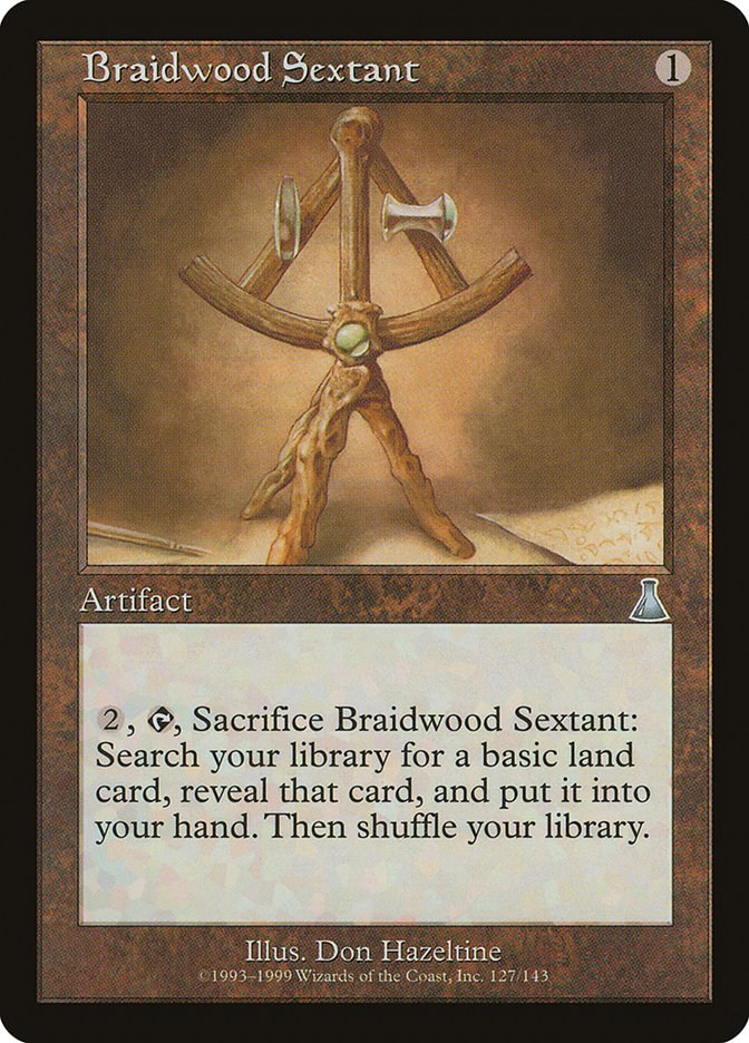 Braidwood Sextant [Urza's Destiny] | The Gaming-Verse