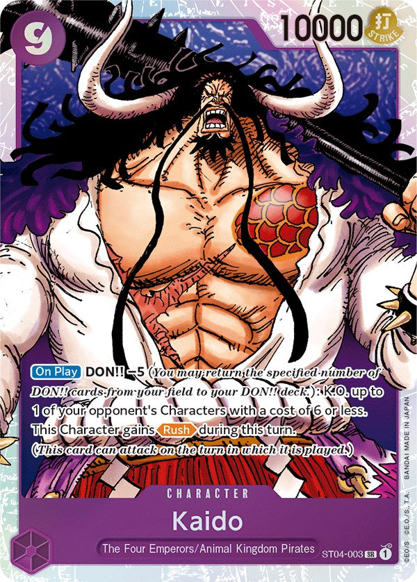 Kaido (003) [Starter Deck: Animal Kingdom Pirates] | The Gaming-Verse