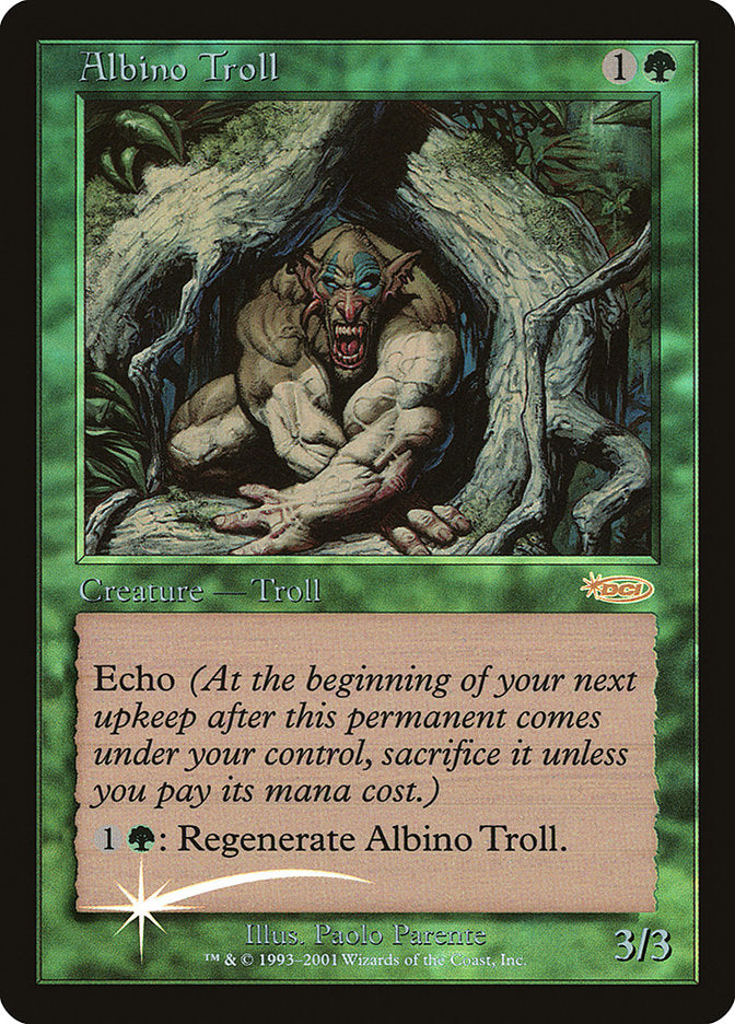 Albino Troll [Friday Night Magic 2002] | The Gaming-Verse