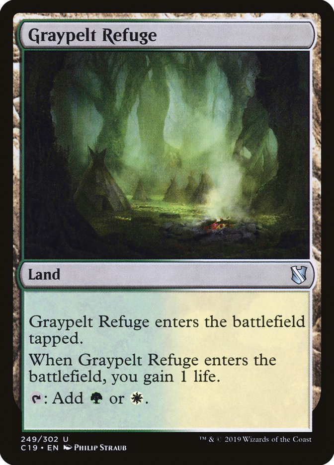 Graypelt Refuge [Commander 2019] | The Gaming-Verse