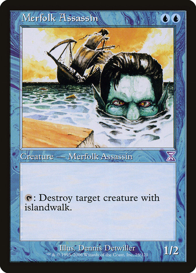 Merfolk Assassin [Time Spiral Timeshifted] | The Gaming-Verse