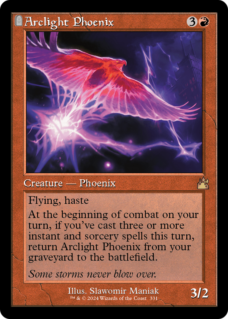 Arclight Phoenix (Retro Frame) [Ravnica Remastered] | The Gaming-Verse