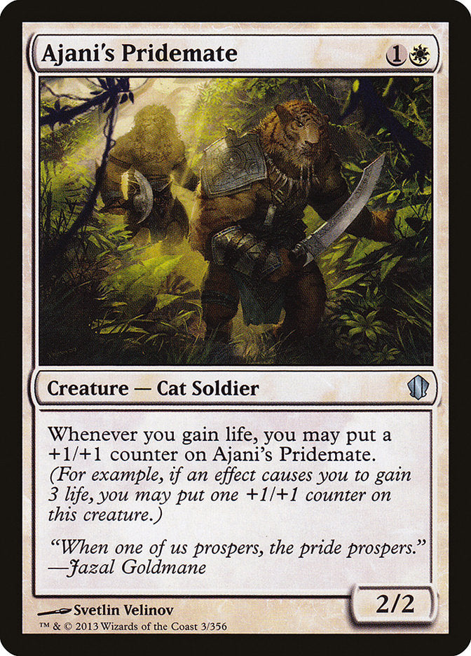 Ajani's Pridemate [Commander 2013] | The Gaming-Verse