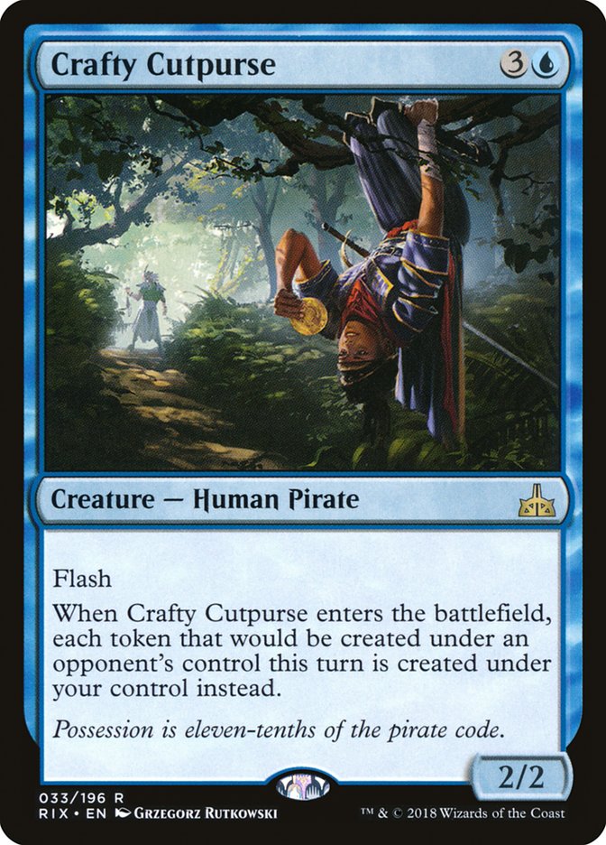 Crafty Cutpurse [Rivals of Ixalan] | The Gaming-Verse