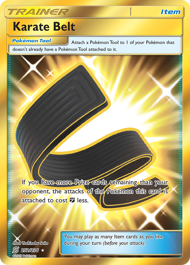 Karate Belt (252/236) [Sun & Moon: Unified Minds] | The Gaming-Verse