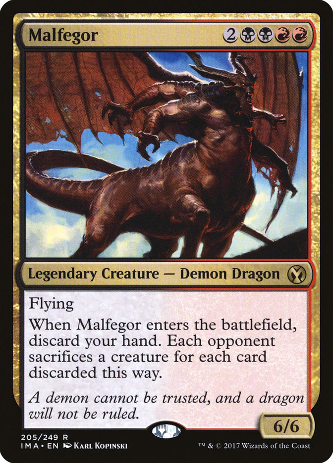 Malfegor [Iconic Masters] | The Gaming-Verse