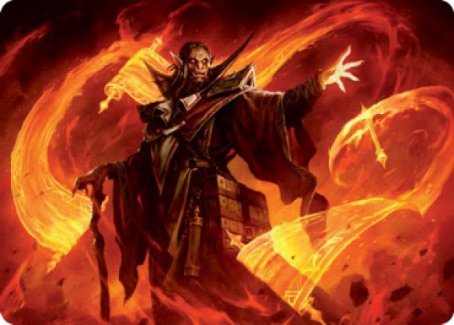 Plargg, Dean of Chaos Art Card [Strixhaven: School of Mages Art Series] | The Gaming-Verse