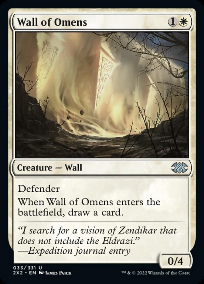 Wall of Omens [Double Masters 2022] | The Gaming-Verse