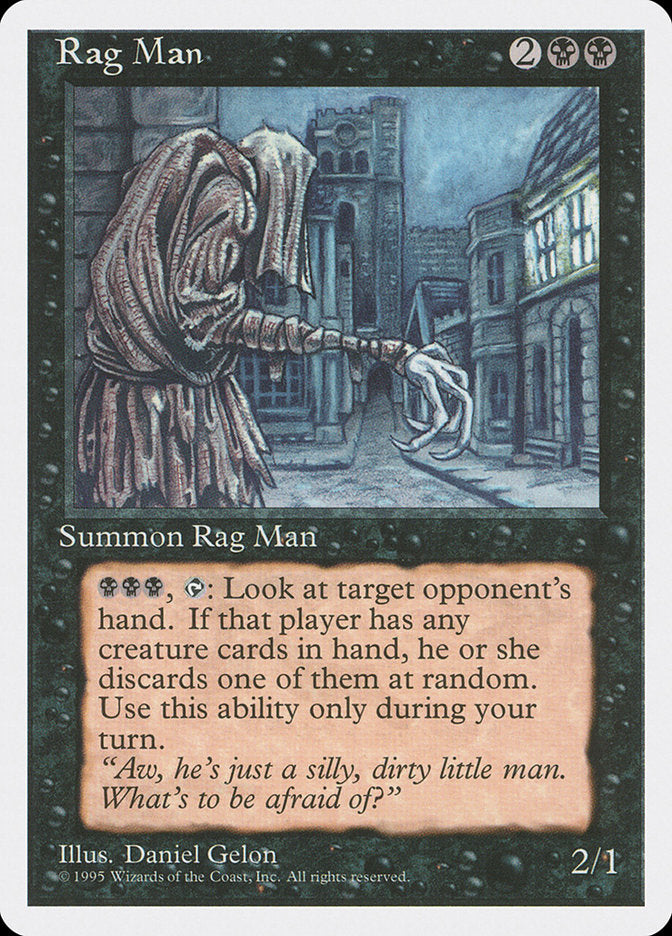 Rag Man [Fourth Edition] | The Gaming-Verse