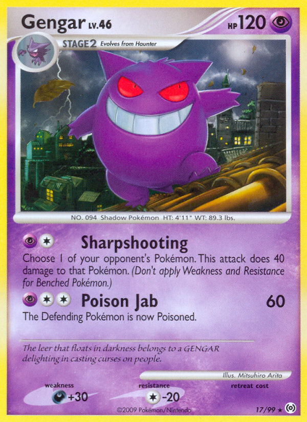 Gengar (17/99) [Platinum: Arceus] | The Gaming-Verse