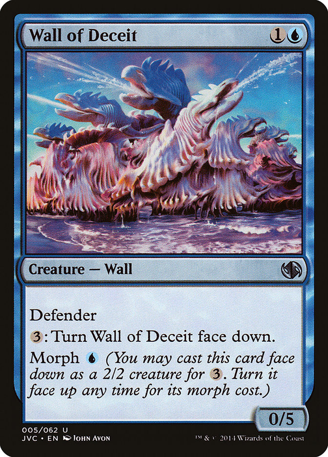 Wall of Deceit [Duel Decks Anthology] | The Gaming-Verse