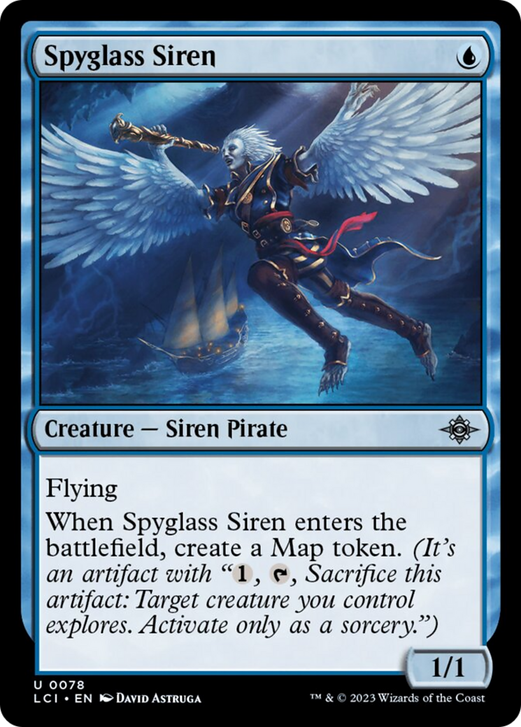 Spyglass Siren [The Lost Caverns of Ixalan] | The Gaming-Verse