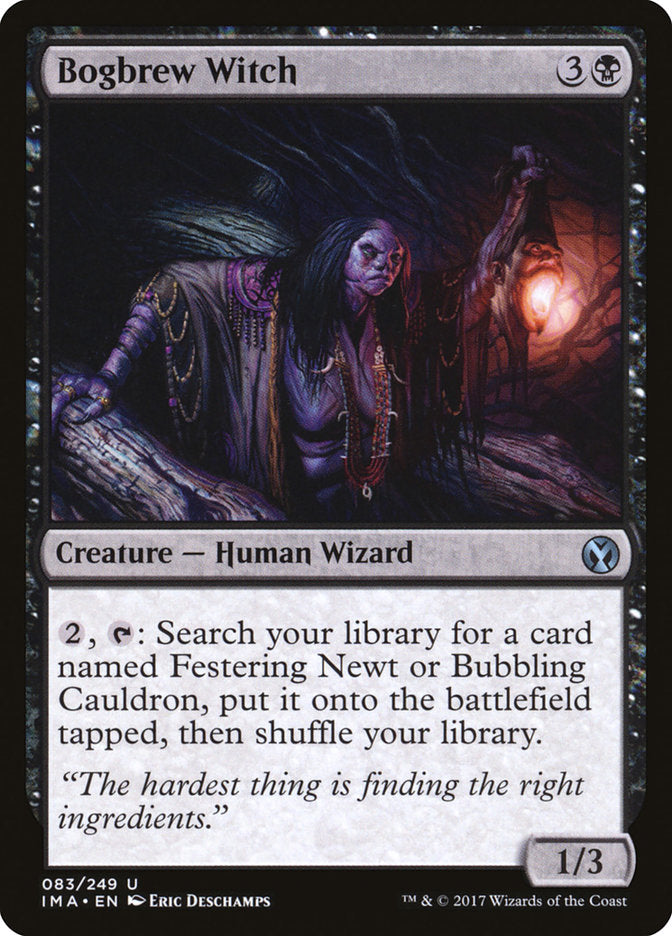 Bogbrew Witch [Iconic Masters] | The Gaming-Verse