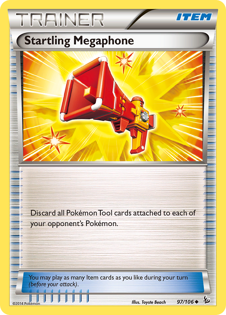 Startling Megaphone (97/106) [XY: Flashfire] | The Gaming-Verse