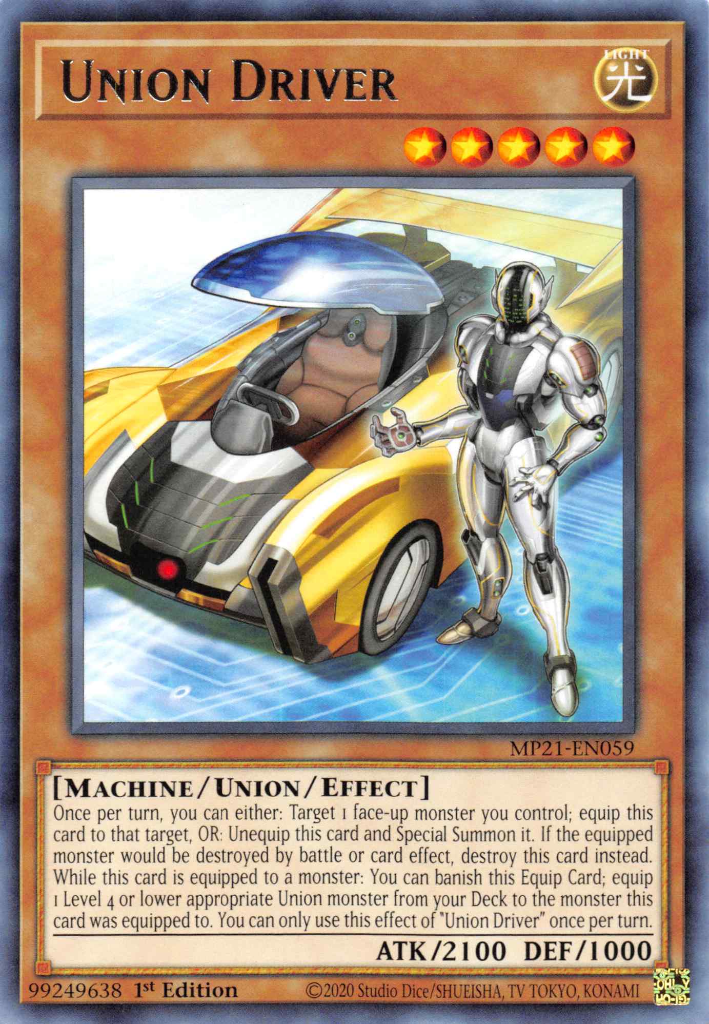 Union Driver [MP21-EN059] Rare | The Gaming-Verse