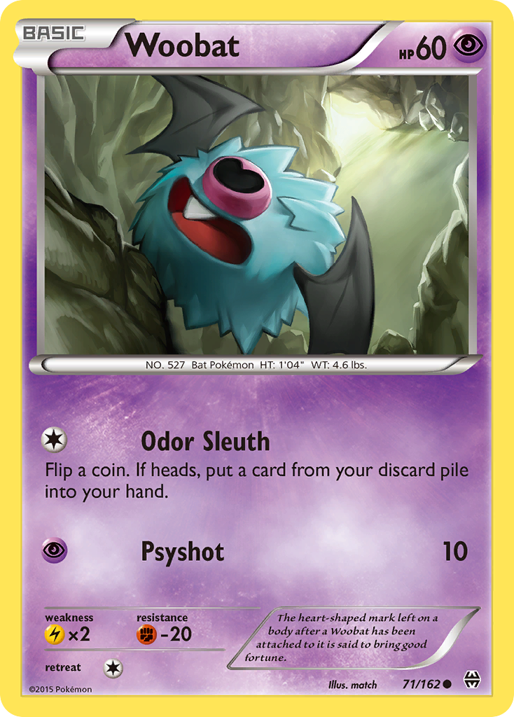 Woobat (71/162) [XY: BREAKthrough] | The Gaming-Verse