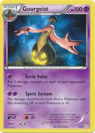 Gourgeist (2/30) [XY: Trainer Kit - Noivern] | The Gaming-Verse