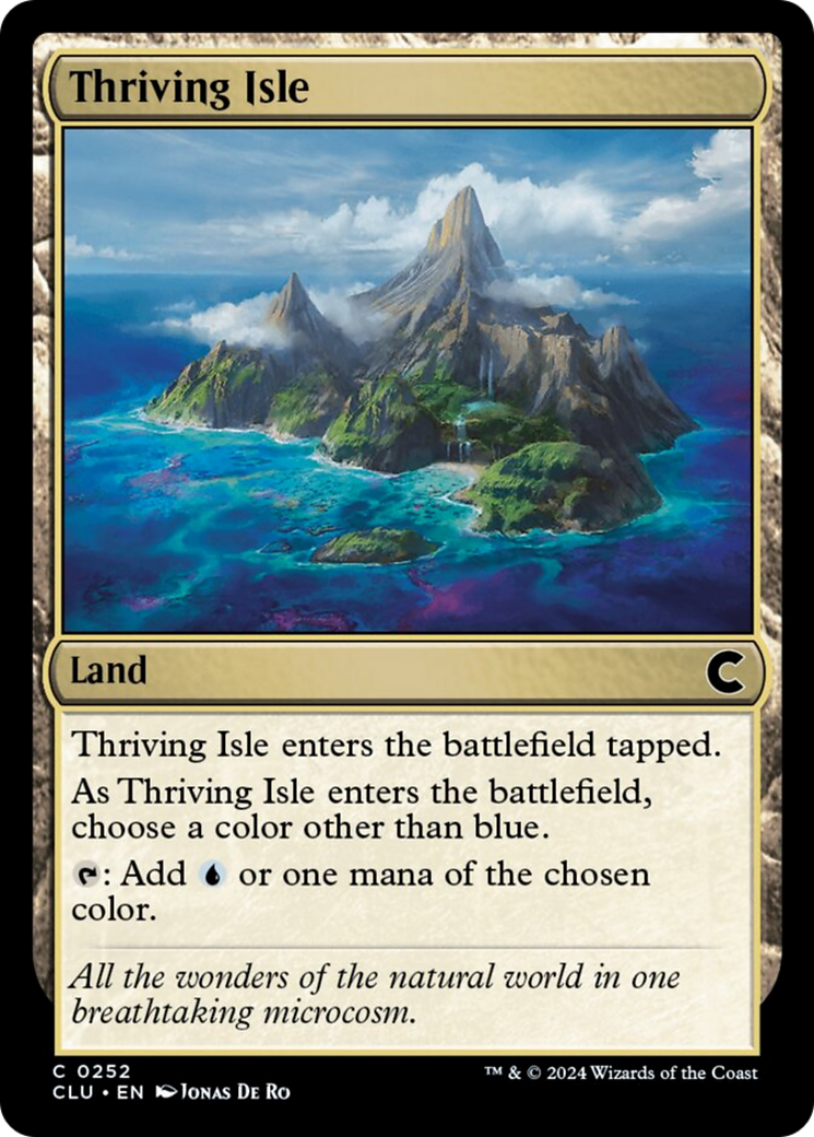 Thriving Isle [Ravnica: Clue Edition] | The Gaming-Verse