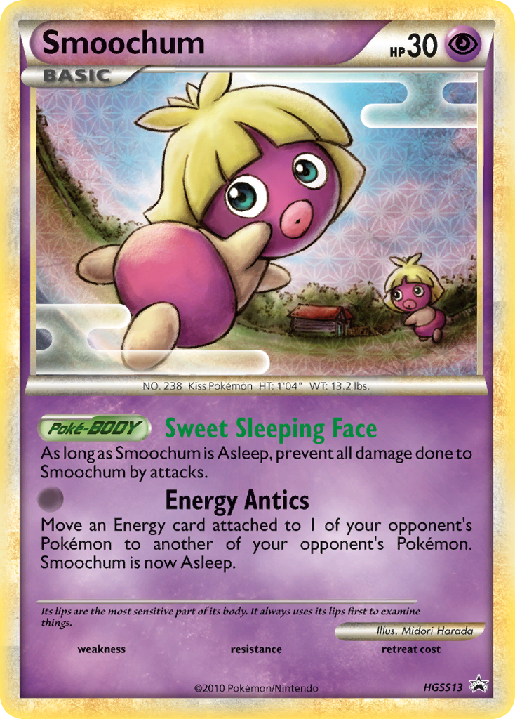 Smoochum (HGSS13) [HeartGold & SoulSilver: Black Star Promos] | The Gaming-Verse