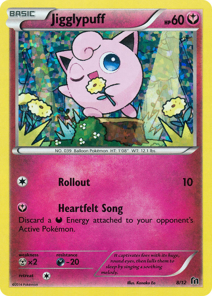 Jigglypuff (8/12) [McDonald's Promos: 2016 Collection] | The Gaming-Verse