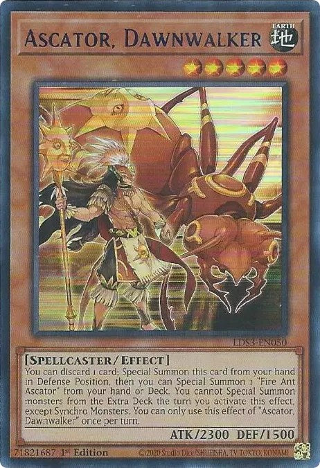 Ascator, Dawnwalker (Blue) [LDS3-EN050] Ultra Rare | The Gaming-Verse