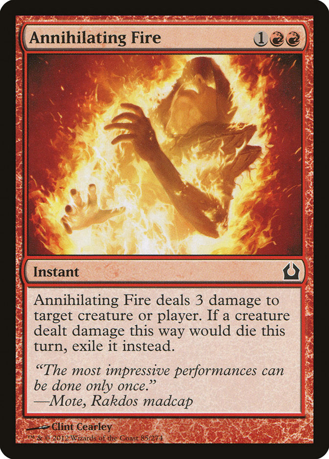 Annihilating Fire [Return to Ravnica] | The Gaming-Verse