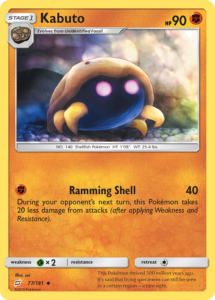 Kabuto (77/181) [Sun & Moon: Team Up] | The Gaming-Verse