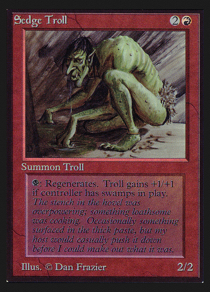 Sedge Troll (CE) [Collectors’ Edition] | The Gaming-Verse