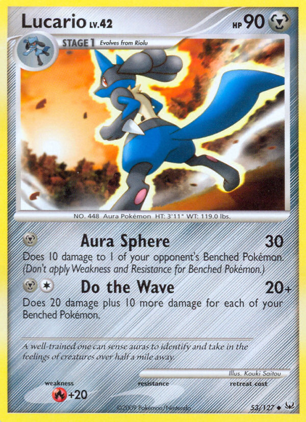 Lucario (53/127) [Platinum: Base Set] | The Gaming-Verse