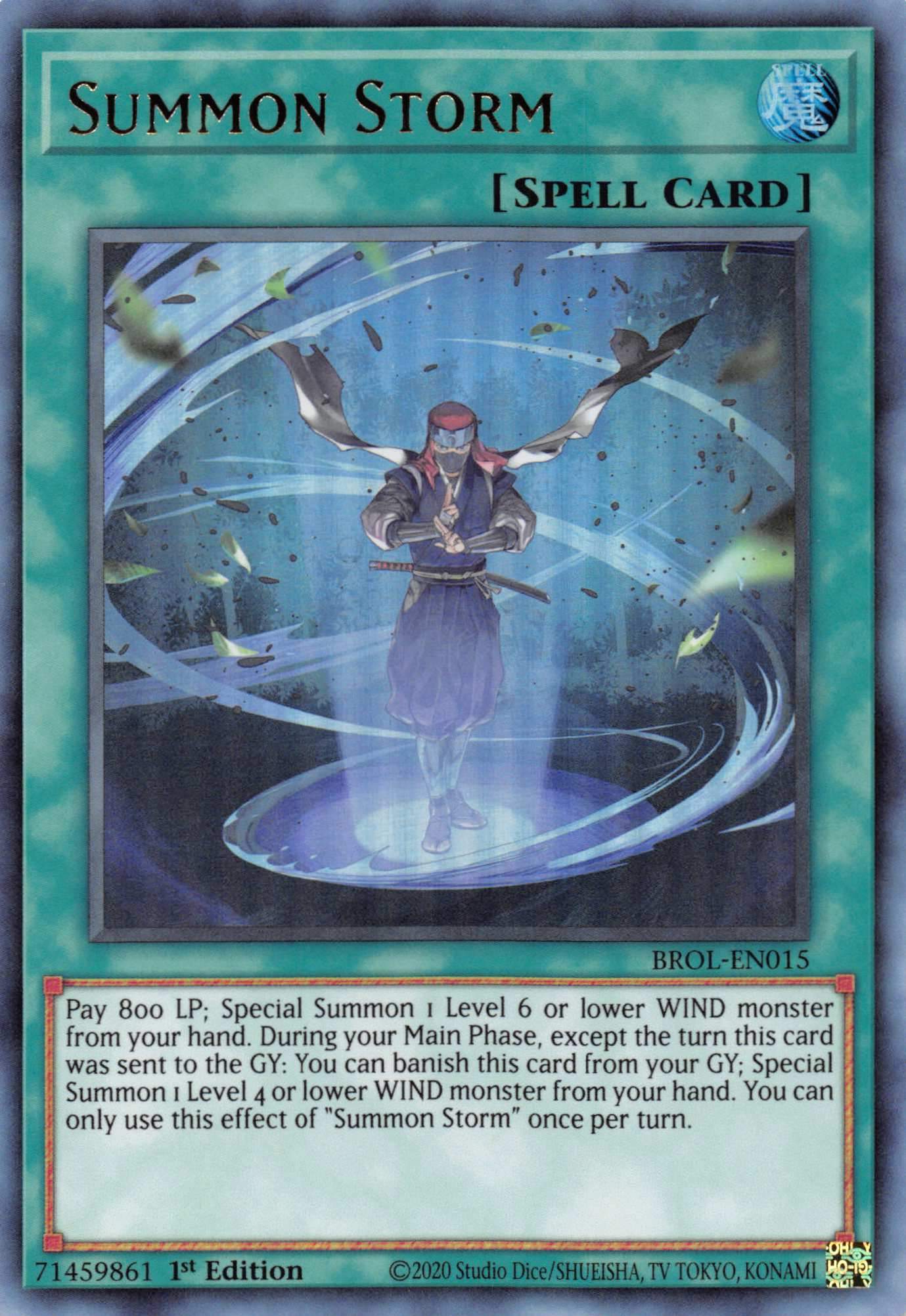 Summon Storm [BROL-EN015] Ultra Rare | The Gaming-Verse