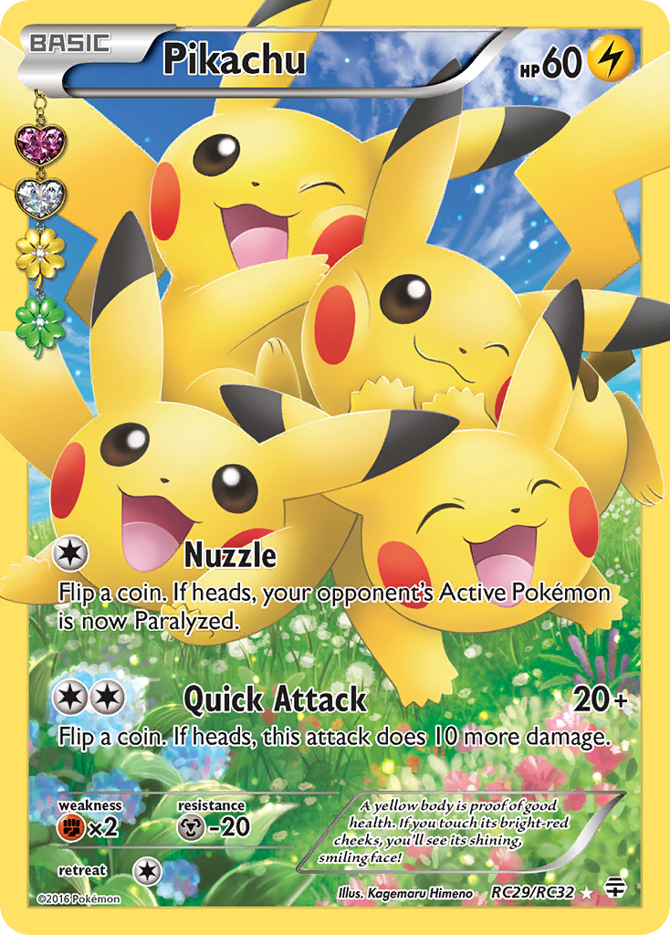 Pikachu (RC29/RC32) [XY: Generations] | The Gaming-Verse