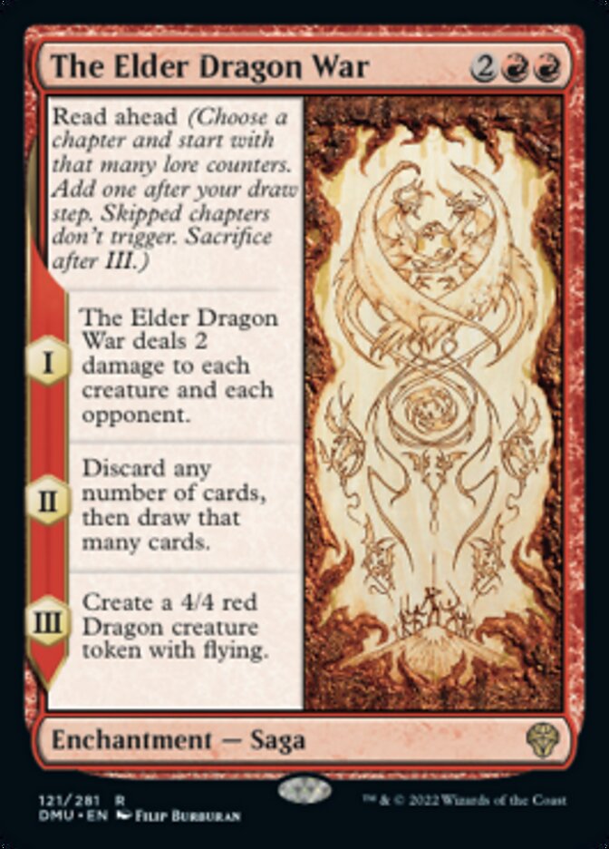 The Elder Dragon War [Dominaria United] | The Gaming-Verse