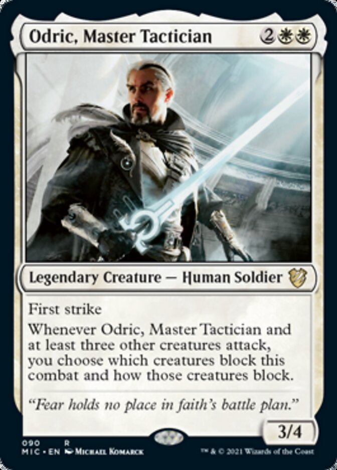 Odric, Master Tactician [Innistrad: Midnight Hunt Commander] | The Gaming-Verse